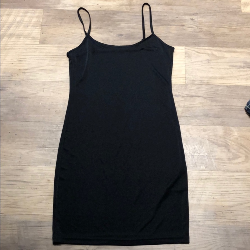Black bebe Slip Dress Size S